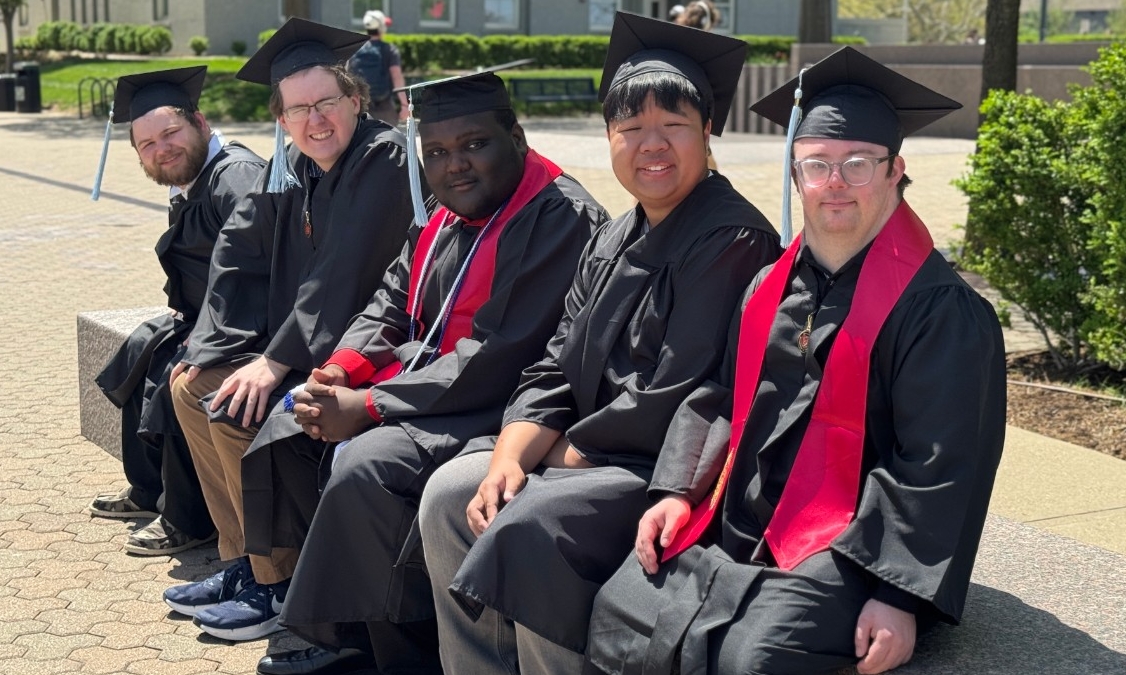 TAP Students in Graduation gown