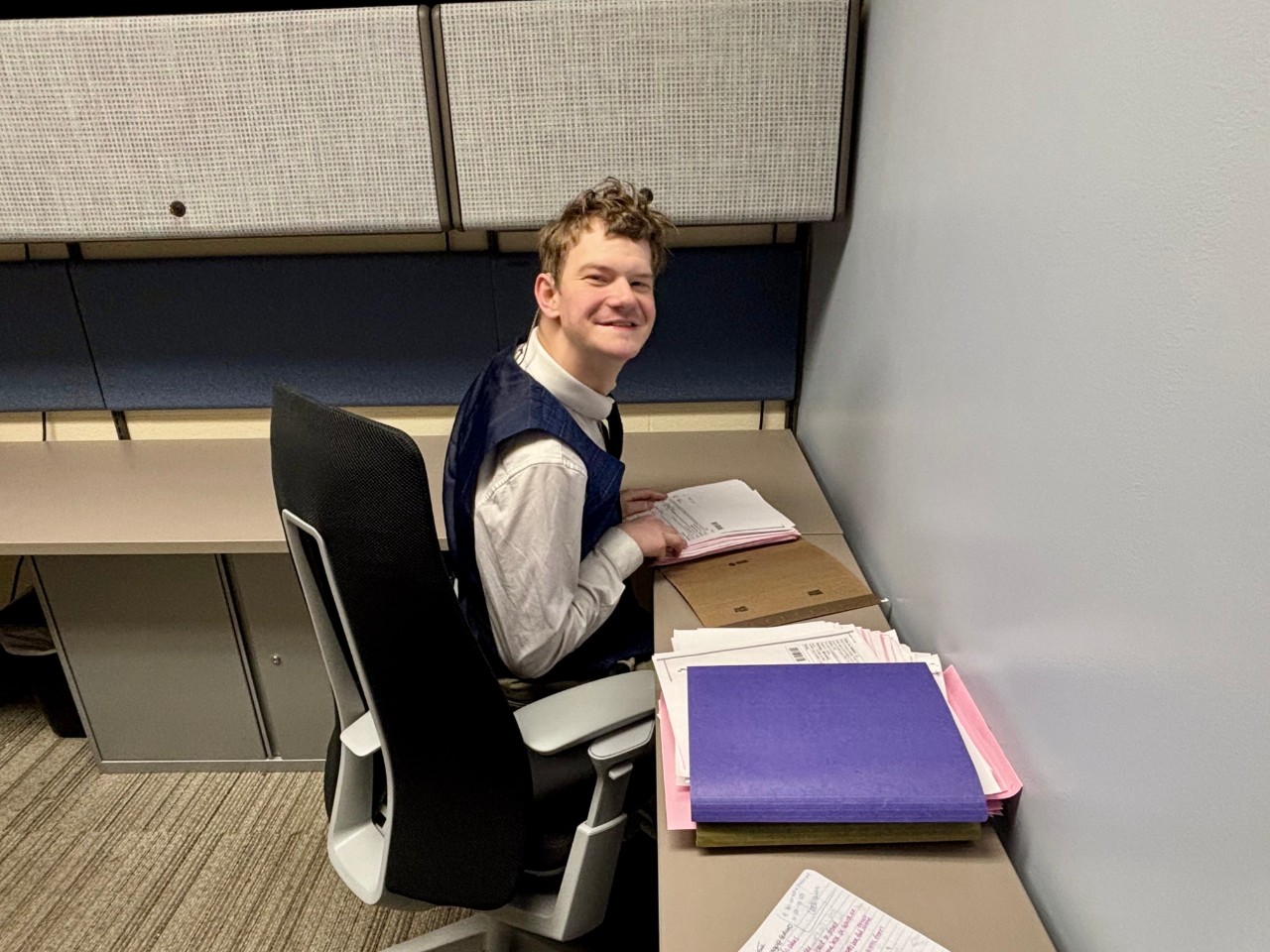 TAP Student working at UC