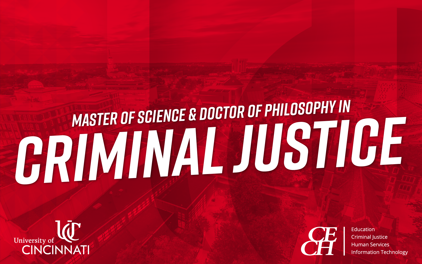Click on the picture to watch the webinar on Criminal Justice graduate studies