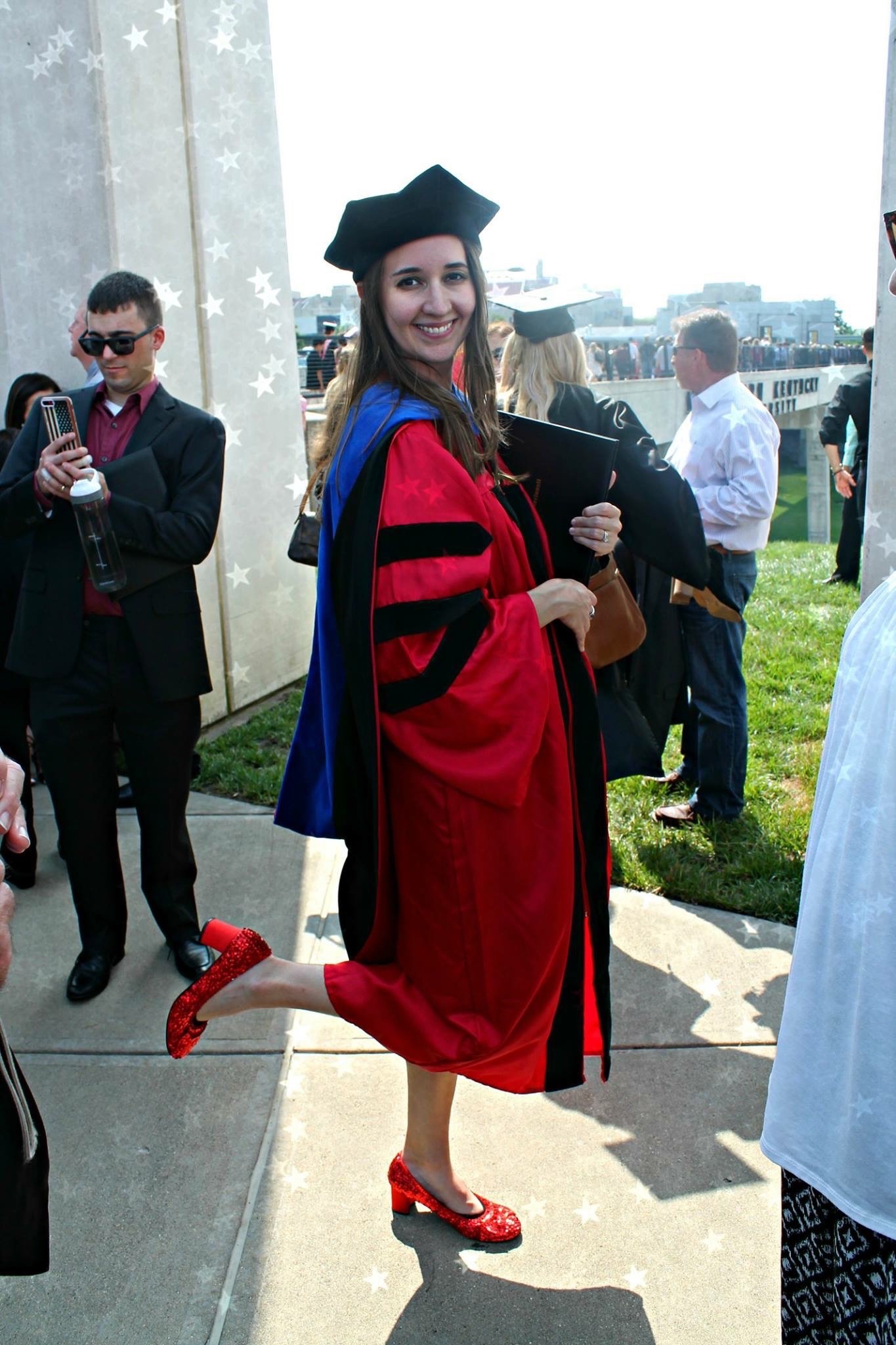 Photo of Selena Ramanayake at graduation